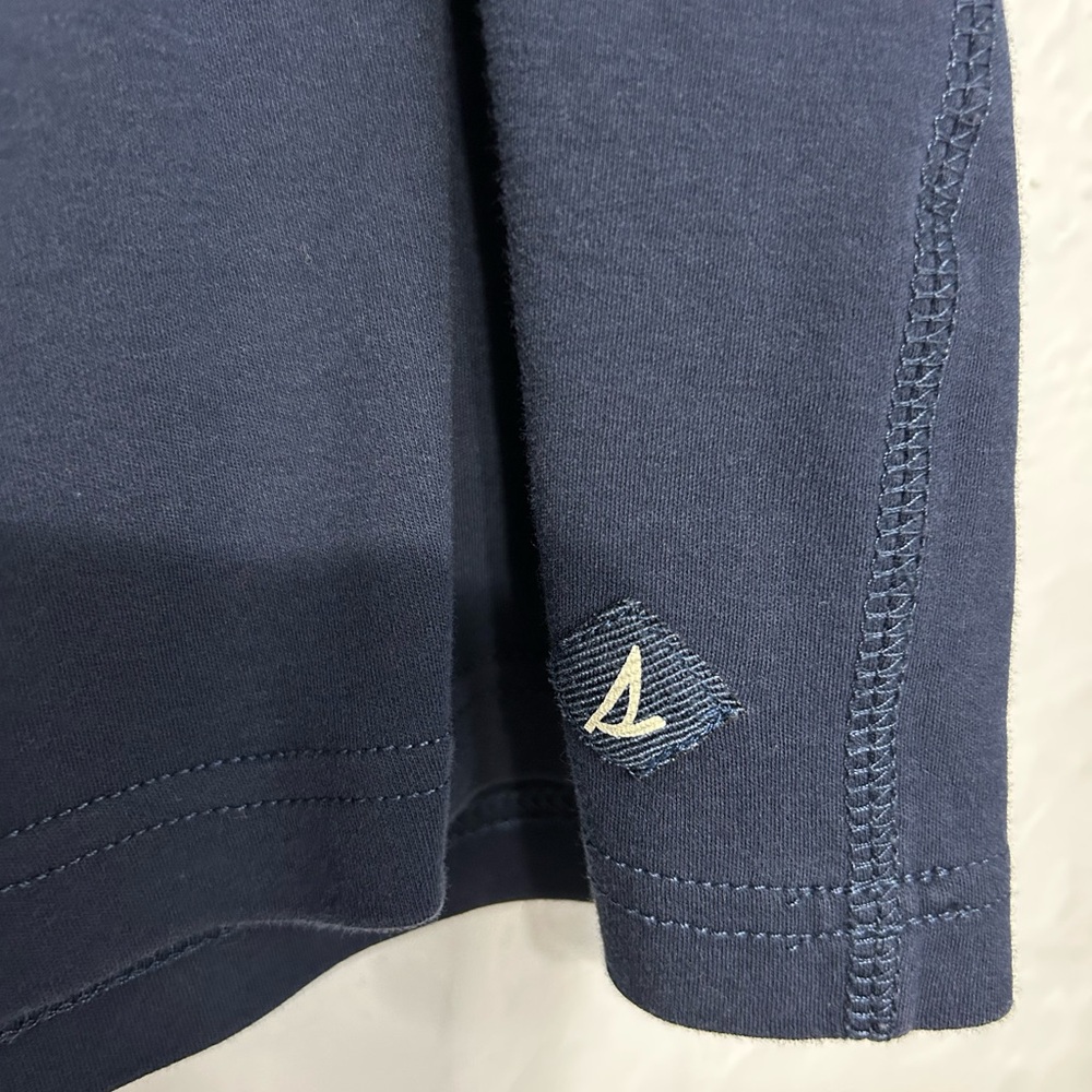 Sperry Ship happens Navy Blue Men’s Size Large Fisherman Captain Coastal‎ Beach - Picture 2 of 4